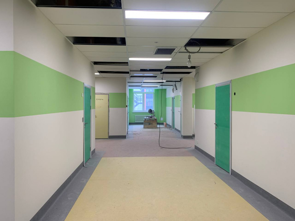  📷    В Оренбурге идет подготовка к открытию областной детской больницы Кристина Просвиркина