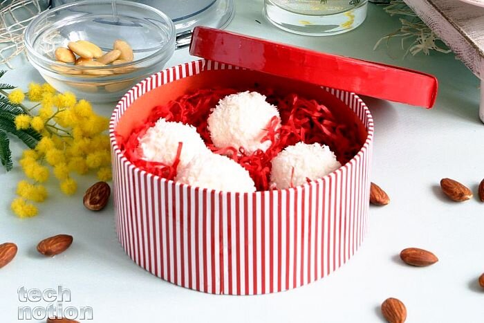 Готовим сладкие конфеты Рафаэлло на десерт « Рецепты Надежды