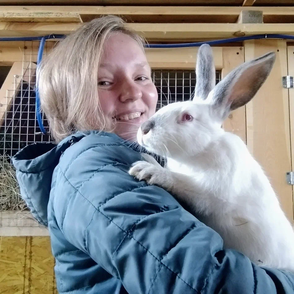 Я и крольчишка