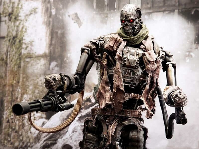 Боевой киборг Т-600, предшественник Т-800 во франшизе «Терминатор».