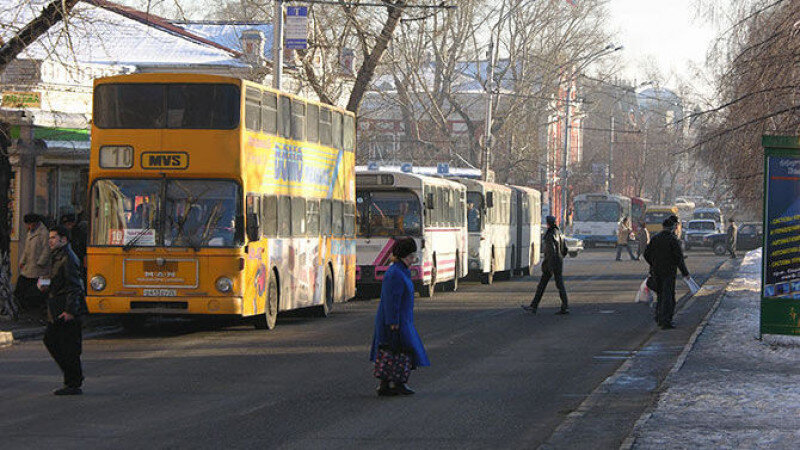     Двухэтажный автобус. Евгений Кучинев