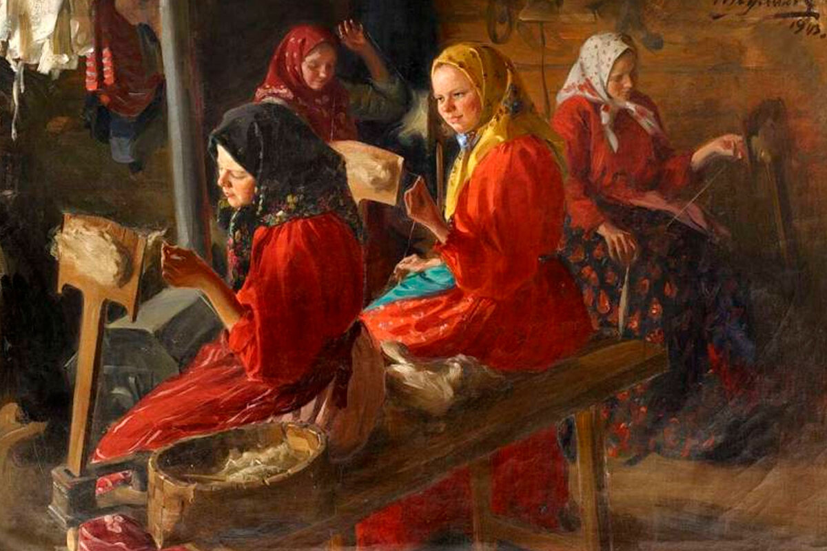 Рукодельницы. Кадр из сети Интернет