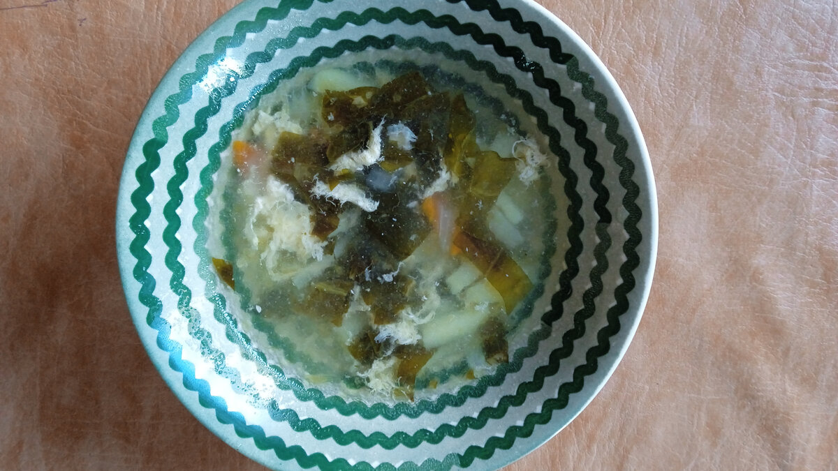 Наш сегодняшний щавелевой суп