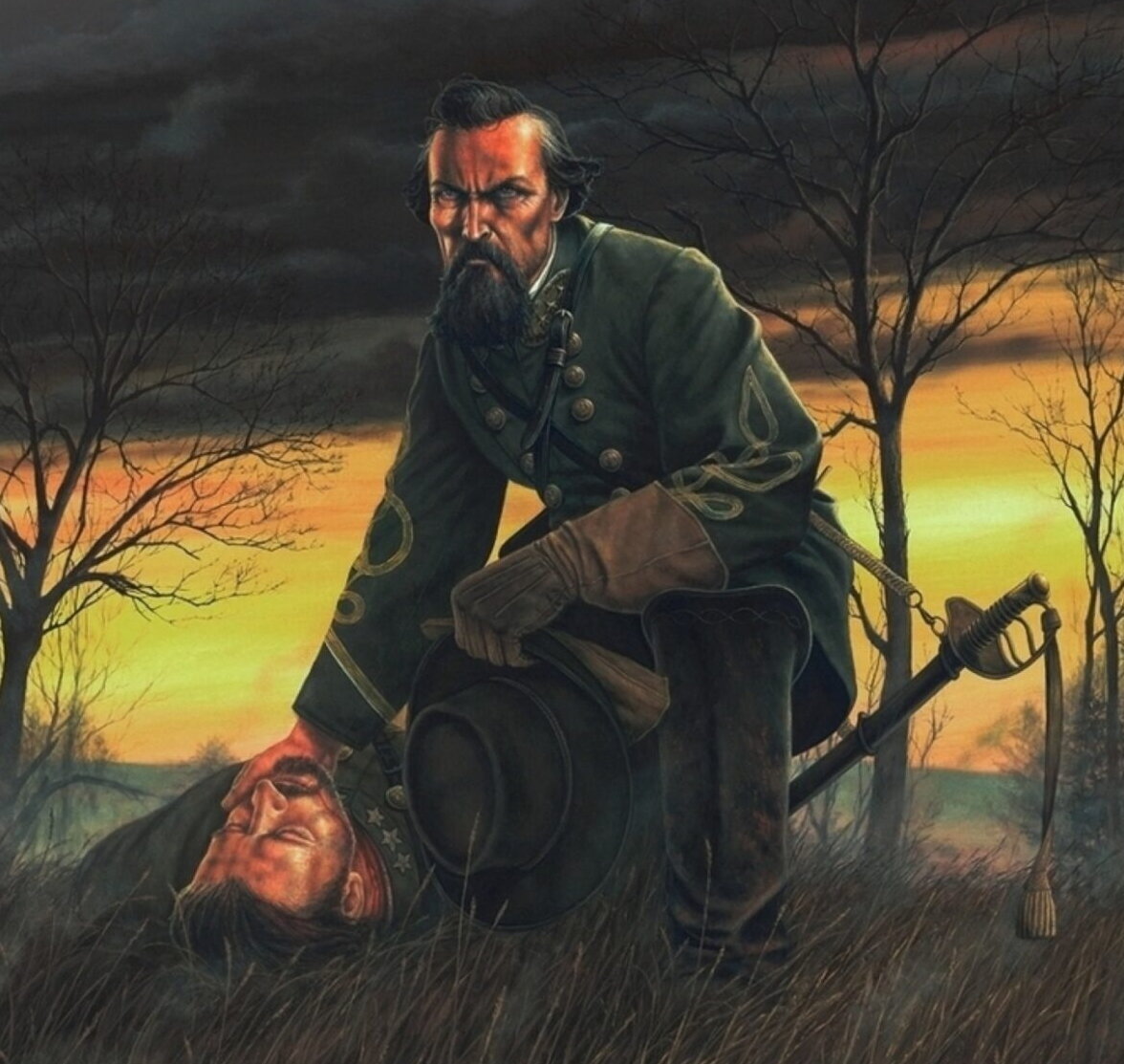 Натаниэль Бедфорд Форрест  на войне / © Dan Nance