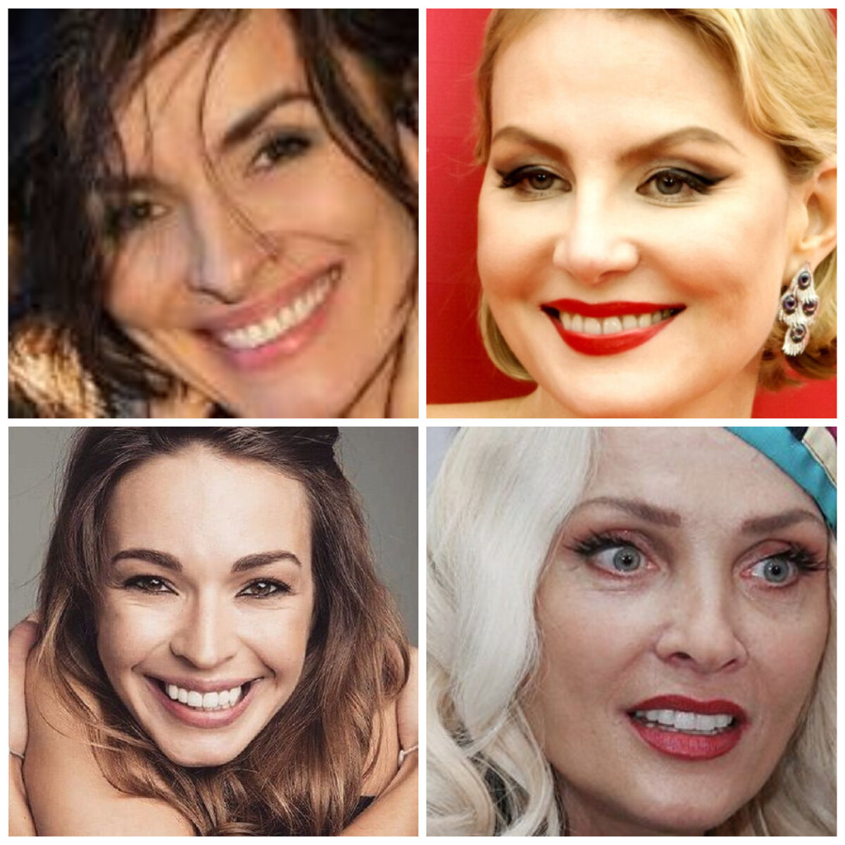 Улыбки Агния Дитковските и Лайма Вайкуле Надежда Грановская и Рената Литвинова 