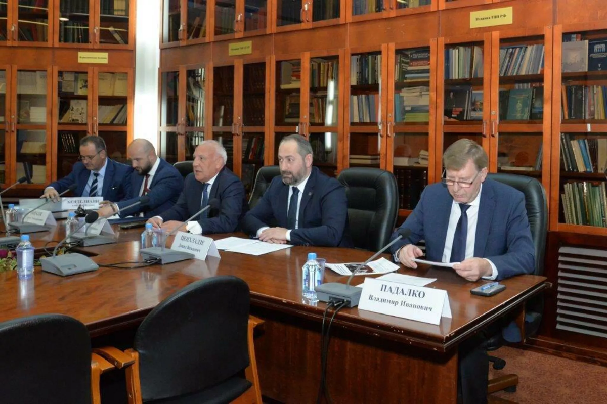 Третье заседание Российско-Грузинского делового Совета в Москве 