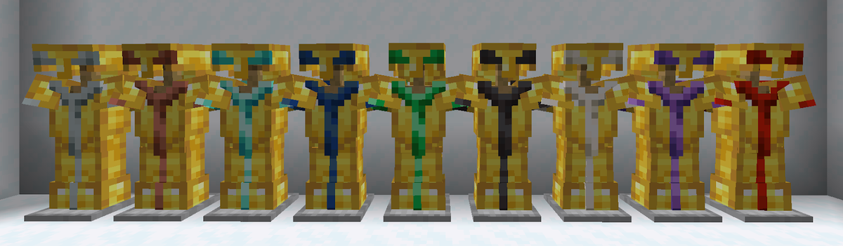 Гайд по отделке брони в Minecraft 1.20