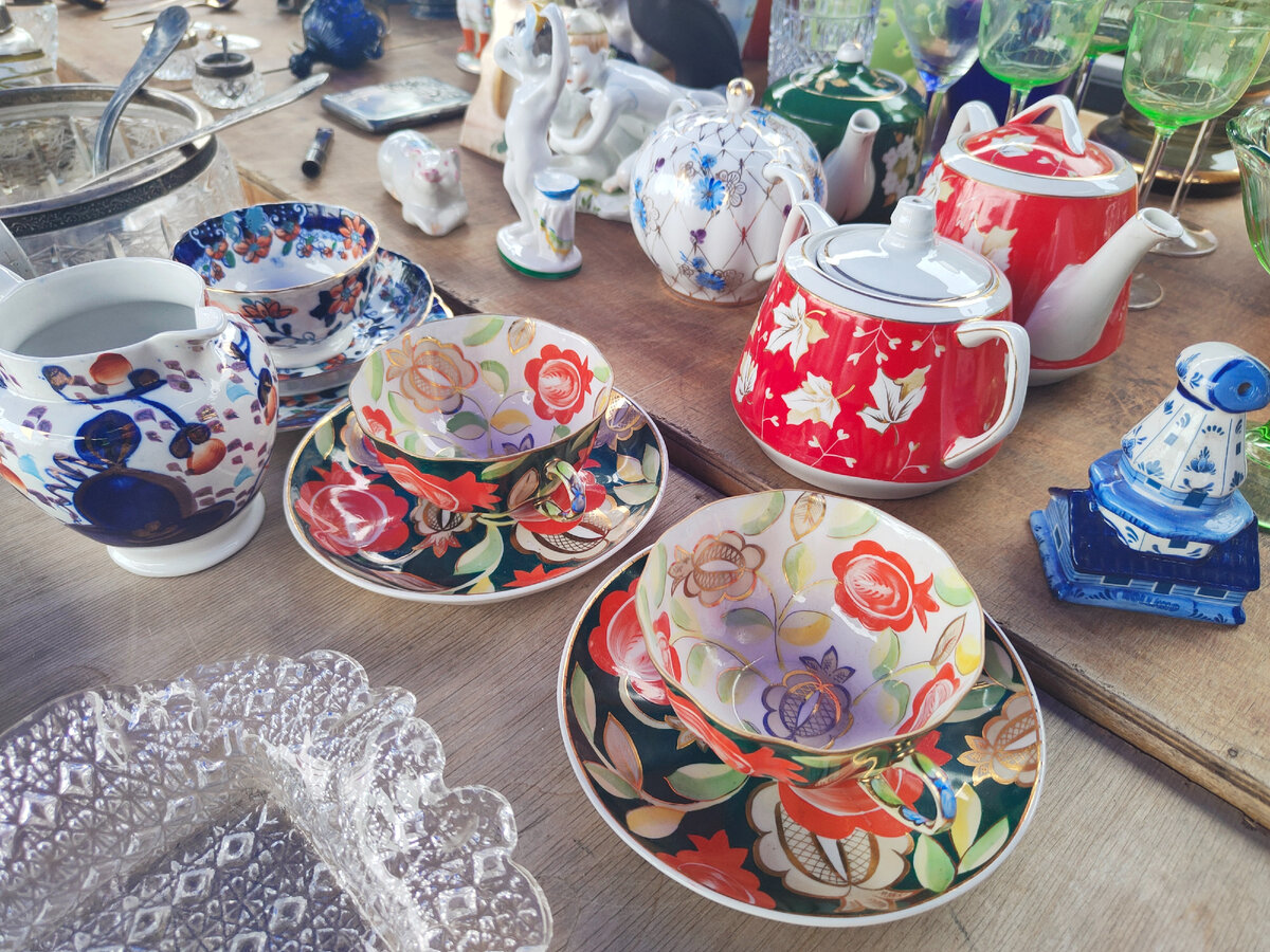 Изучаем ассортимент советского фарфора на примерах с барахолки. Рынок ...