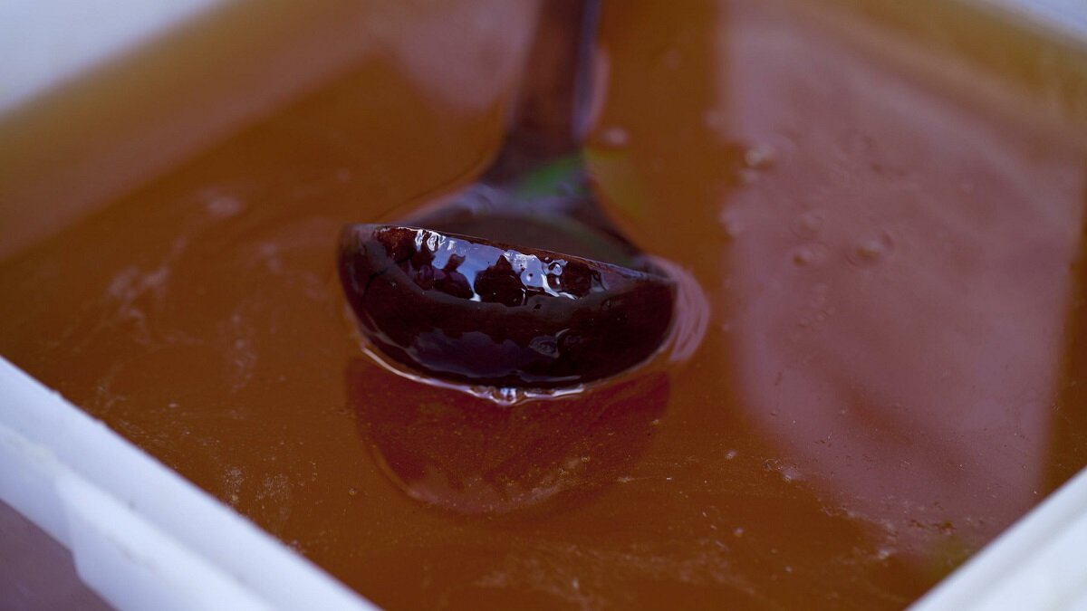    Засахаренный мёд