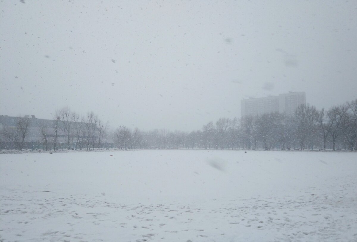 Заснеженный весенний пруд. Прогулка моя. Фото моё.