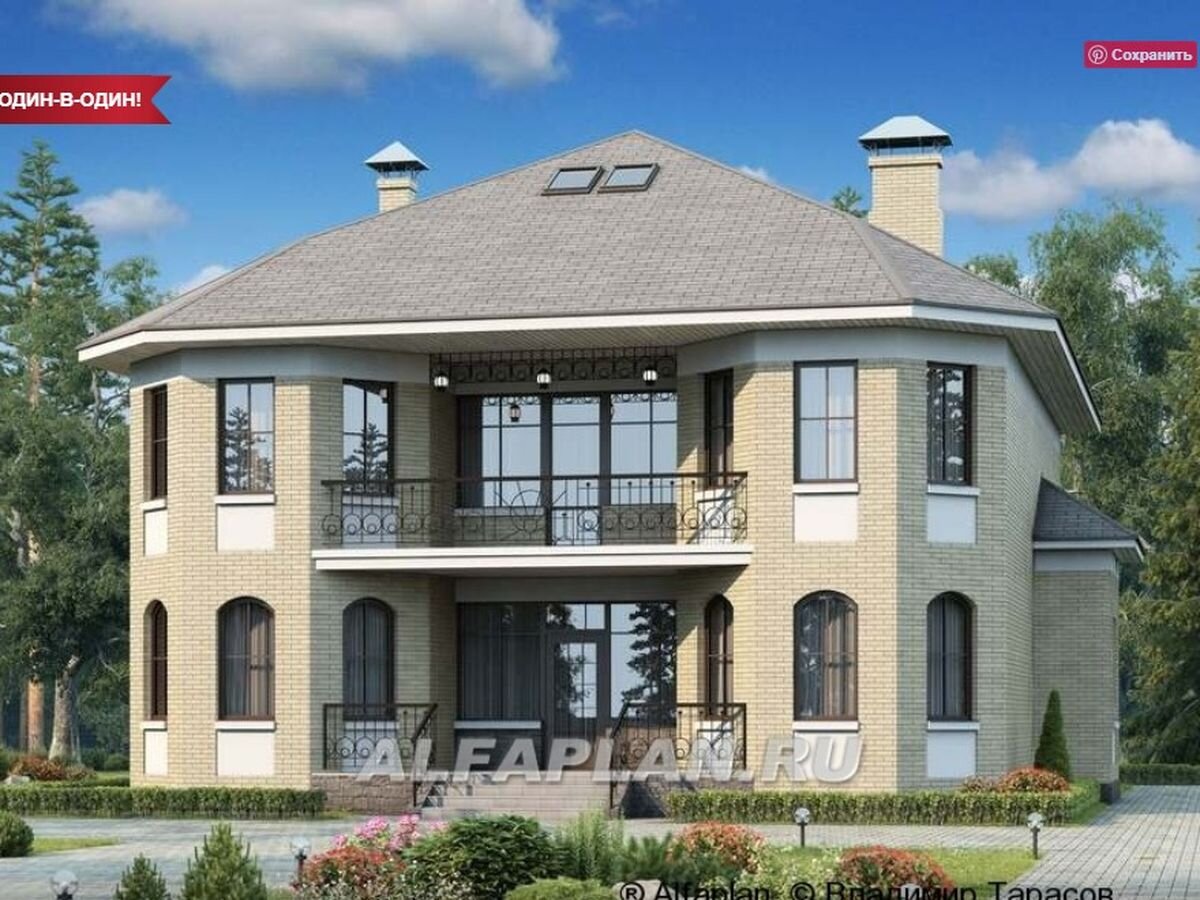 Проект дома 180А "Рюрик" СЛАЙД-ШОУ, 2 фото                          ©Владимир Тарасов