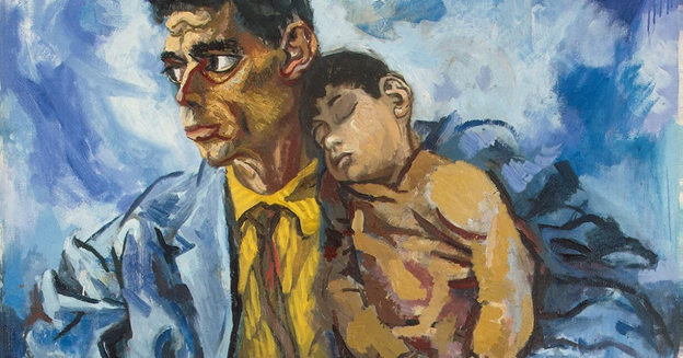 «Портрет Рокко с сыном» (Главный штаб Эрмитажа)