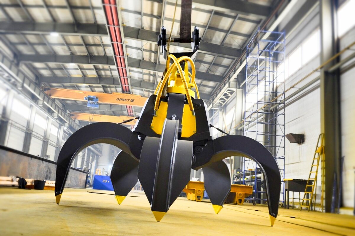 Гидравлический грейфер для металлолома DIMET