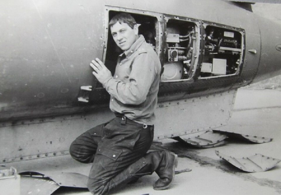 ВВС. Рядовой Мухачев.87й ОРАП Ханабад-Карши,  ТуркВО.  Фото Александра  Мулявко...