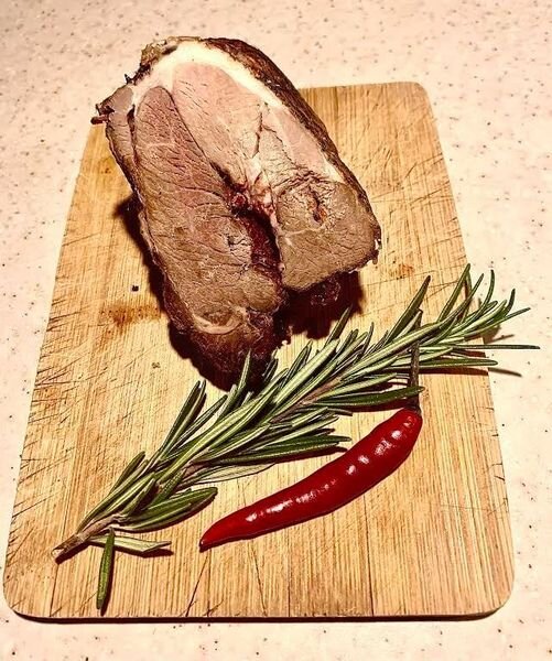 Запечённая баранья нога/ Кухня Дилетантов Фотография: Алёна Андреева