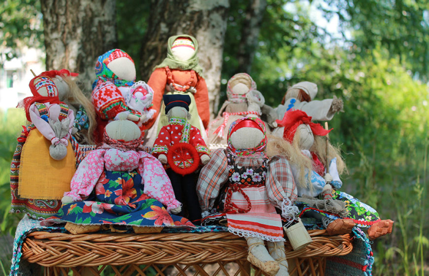 Студия "Народная кукла", руководитель Лунина Нина Борисовна