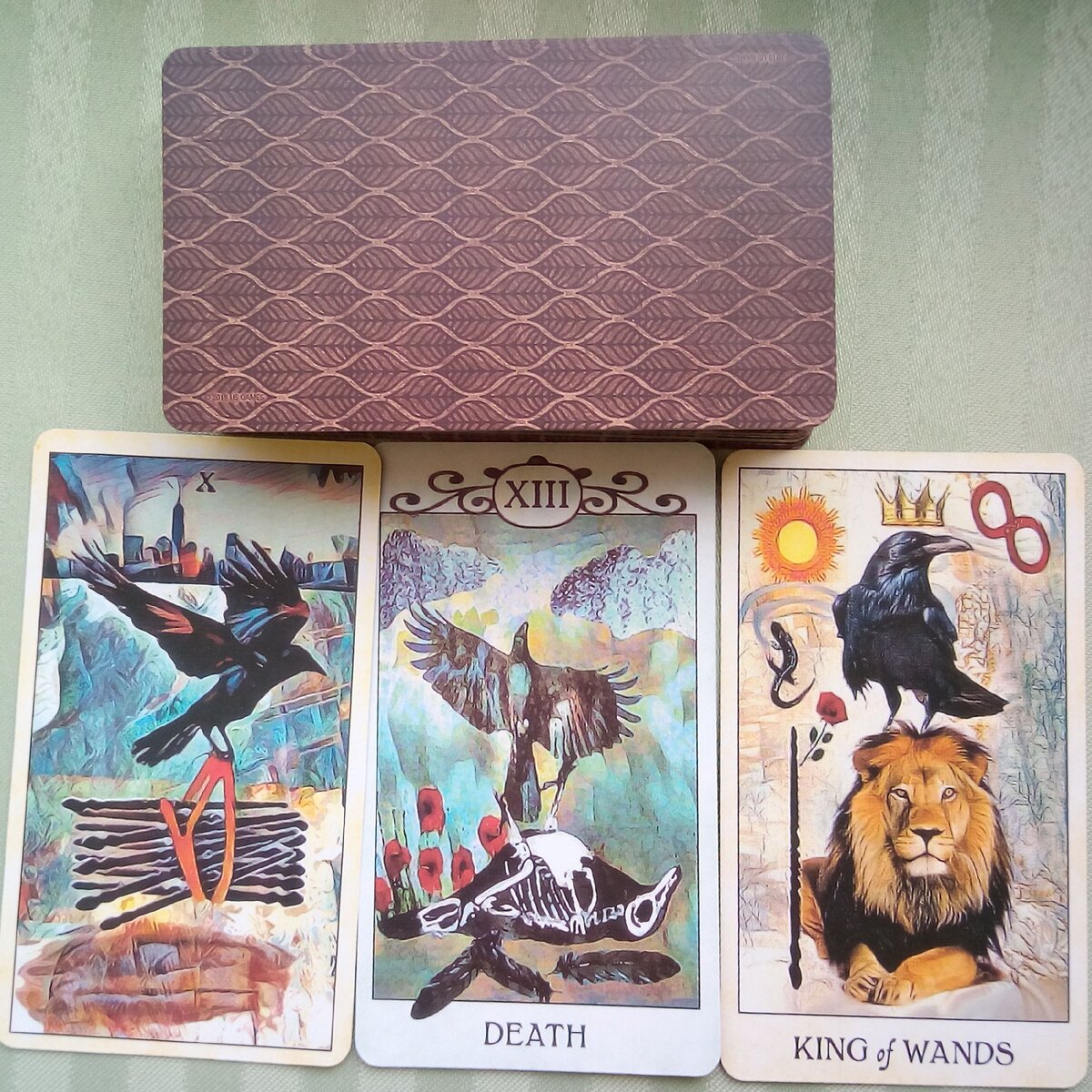Таро Ворон (Crow Tarot)  | Второй вариант