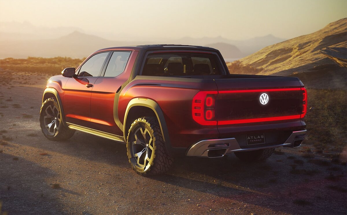 Концепт-кар Volkswagen Atlas Tanoak (2018)