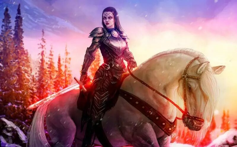 Девушек хороших много, но лишь несколько достойны стать спутницей для великого воина, который планирует крушить врагов и нуждается в надежной спутнице.