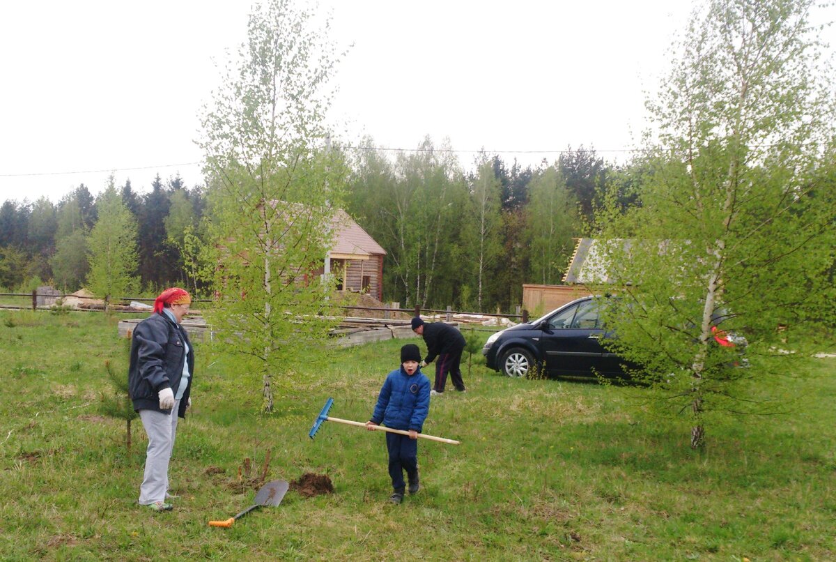 "Проба земли" (из личного архива)