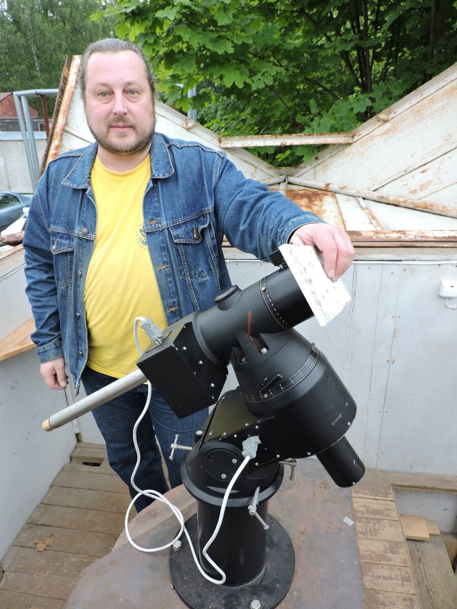 Монтировка ИНТЕС-Д-6, Фото Шарова Федора.