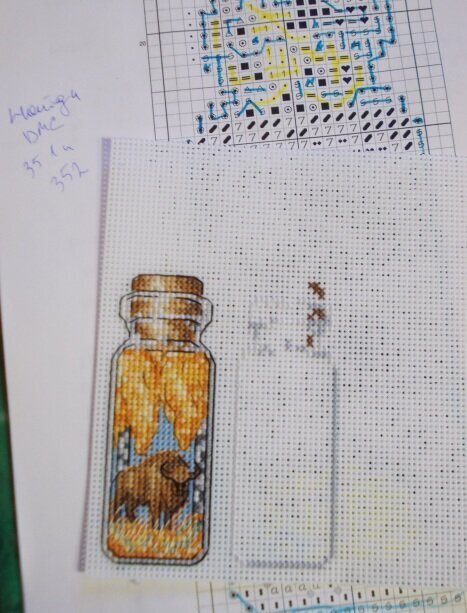 Бутылочки Ирины Коноплич просто просятся на пластиковую основу!