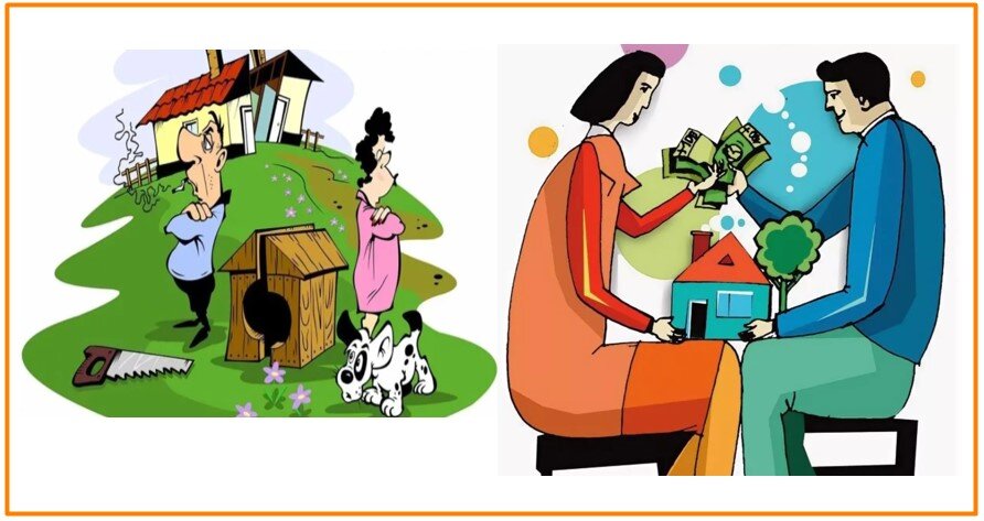 Земельный кодекс писали две категории граждан: в разводе и в браке