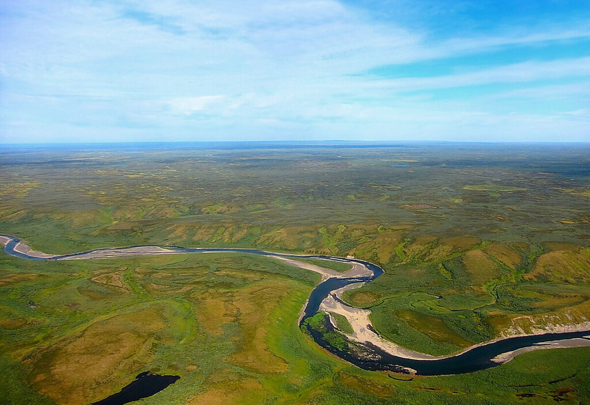 Бескрайняя тундра. Фото: Александр Обоимов