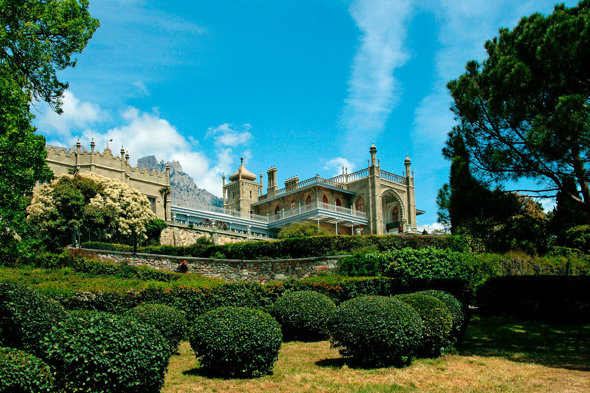 Крым парк воронцовский дворец