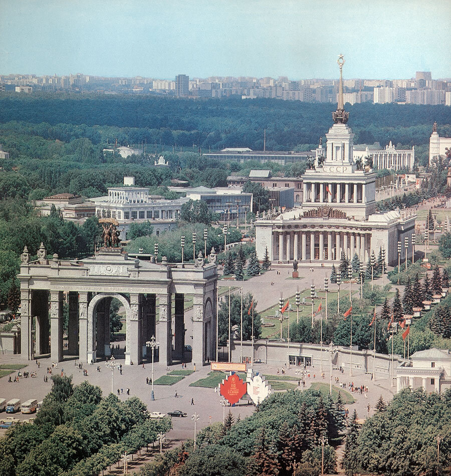 Круговая панорама Москвы | 1867-1979 | Russos | Дзен