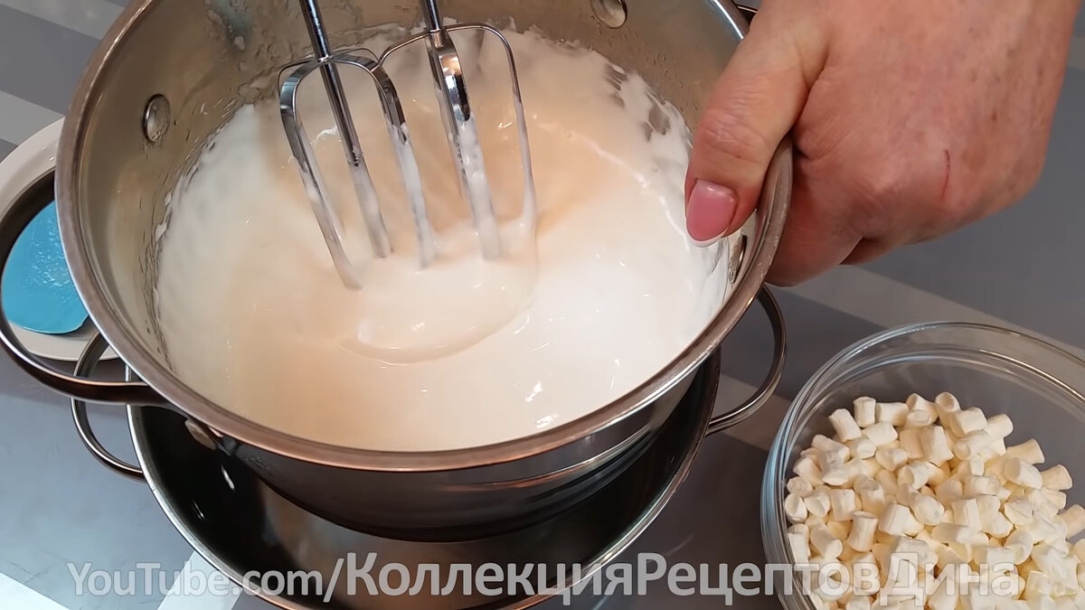 Глазурь из маршмеллоу для кулича