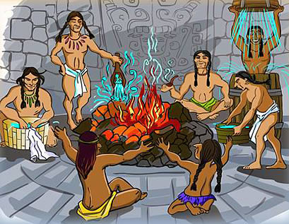 Банные ритуалы древних индейцев