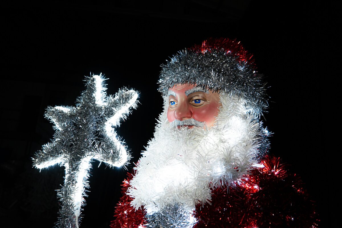 Световая фигура Дед Мороз