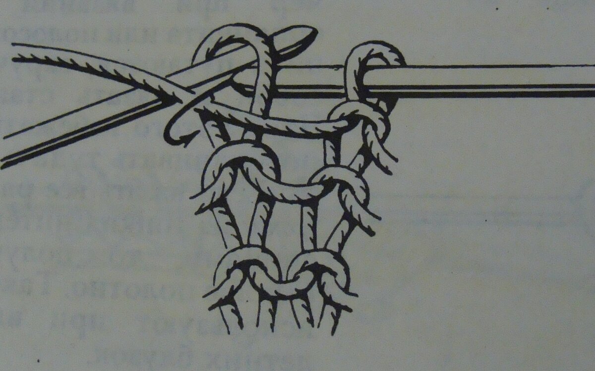 4 способа вязания изнаночной петли