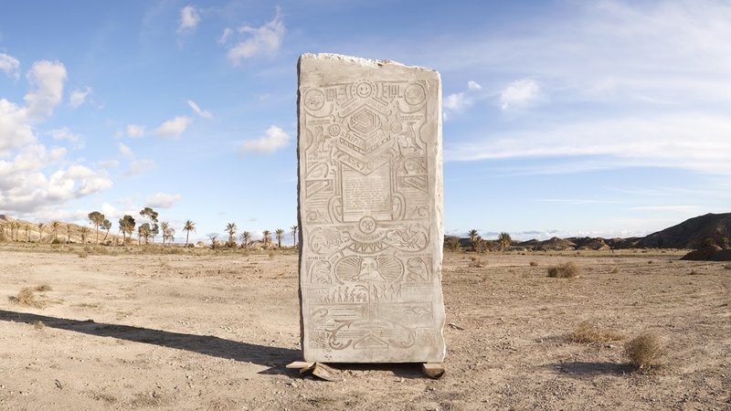 Этот самый монумент с мемами.