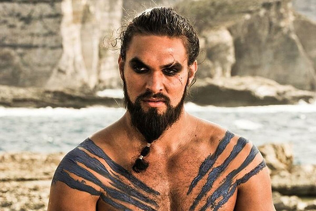 Джейсон Момоа в роли Кхала Дрого из сериала «Игра престолов»