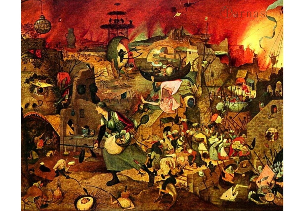 Безумная Грета. Брейгель Старший. 1563 г.