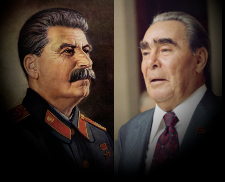 Неосталинизм. Неосталинизм Брежнев. Брежнев и Сталин. Сталин Брежнев Брежнев