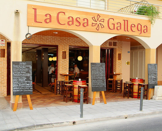 Это фотография ресторана в Порту Алькудии