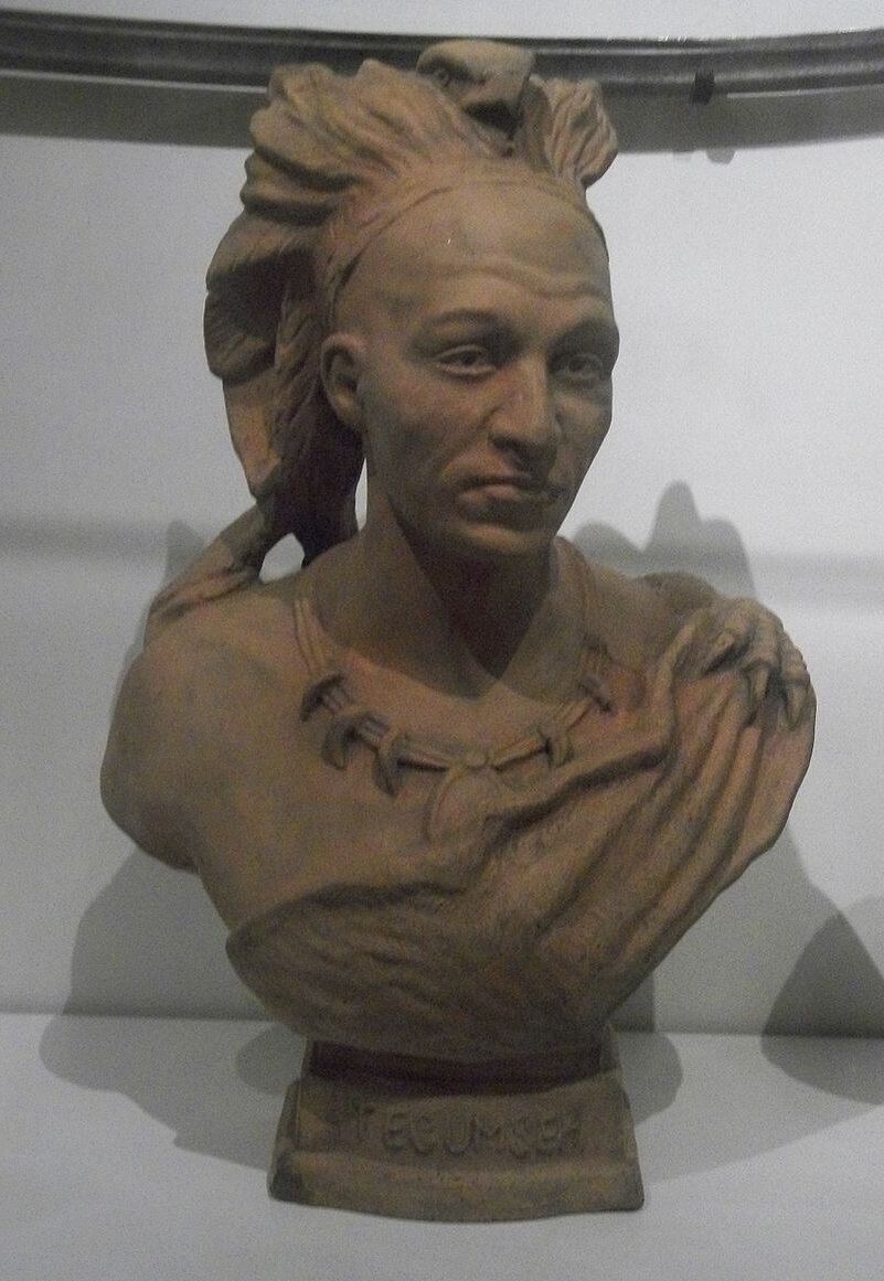 Tecumseh by Hamilton MacCarthy (c. 1896), Royal Ontario Museum, Toronto