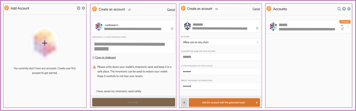 Рис 2. Создаём аккаунт