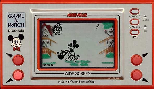 Игрушка «Game & Watch». Найди десять отличий! Фото из Сети