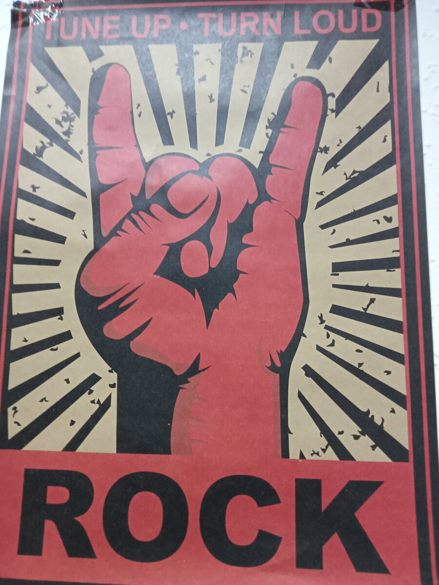 Фото автора. Плакааааатик! 🤘😁