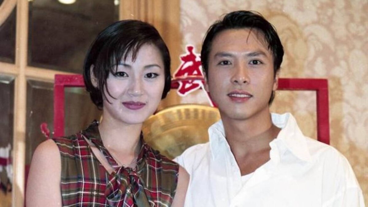 Актриса Джои Мань с Донни Йеном в 1990-х годах