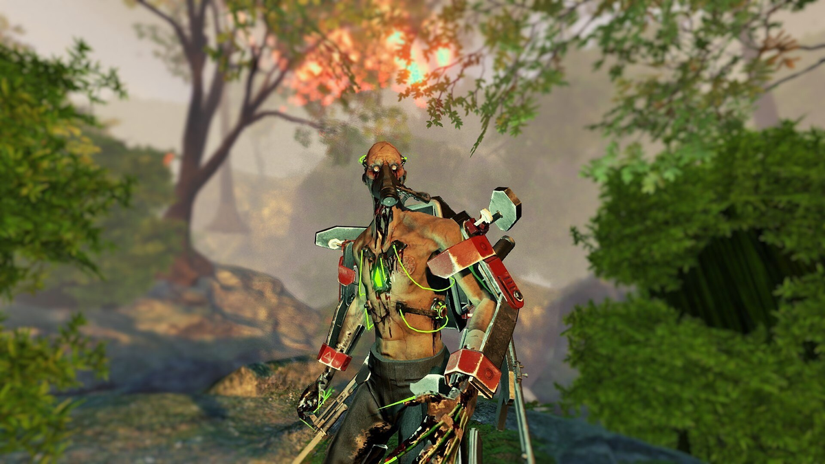 Ганс собственной персоной. В таком виде он не собирается с вами долго разговаривать.