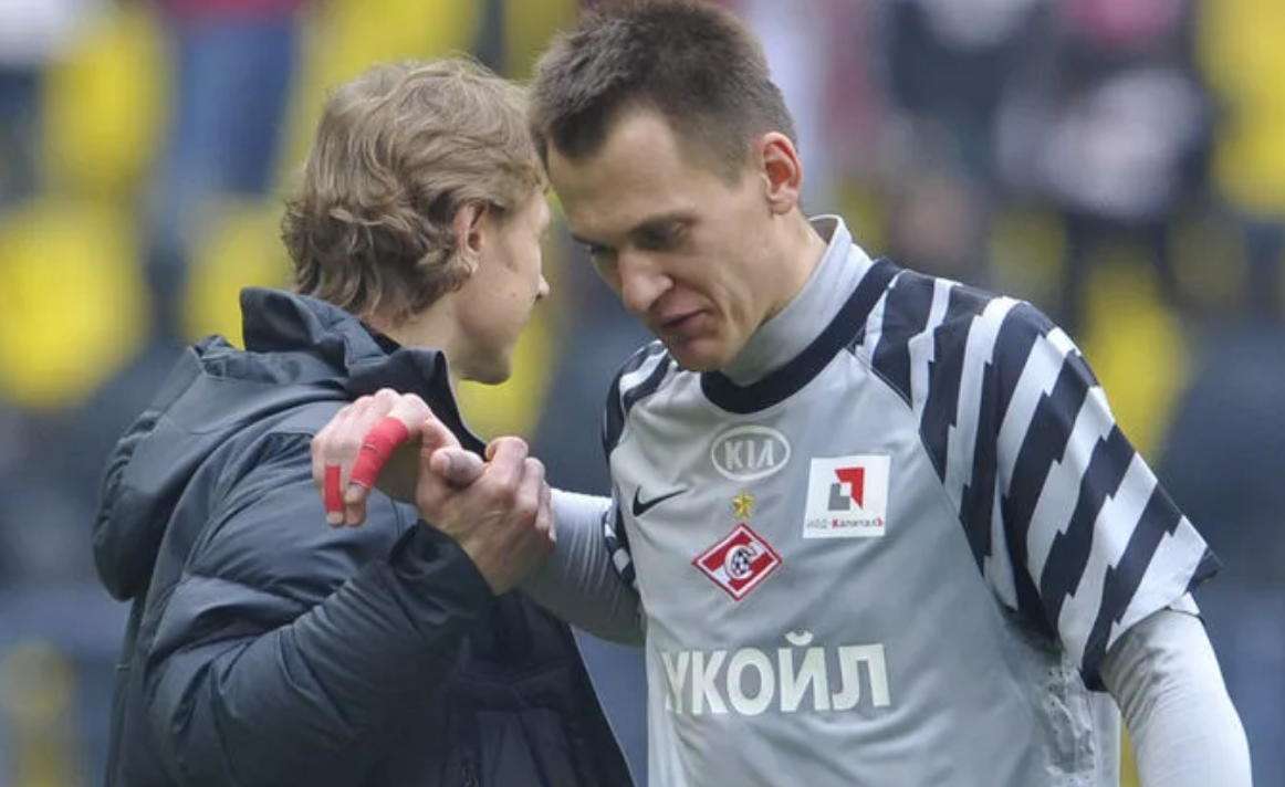 Артем Ребров и Валерий Карпин. Фото sport-express.ru