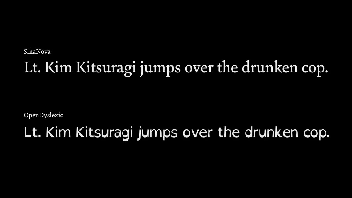 Пример шрифтов в английской версии игры   📷