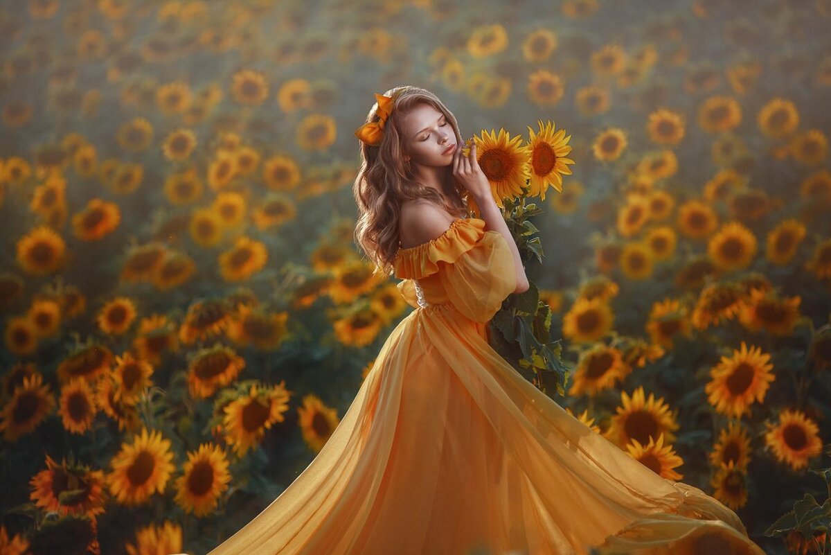 GPU Gold Medal, Валерия Пирушкина, Sunflowers/Подсолнухи