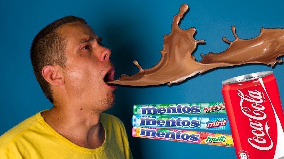 Coca cola mentos