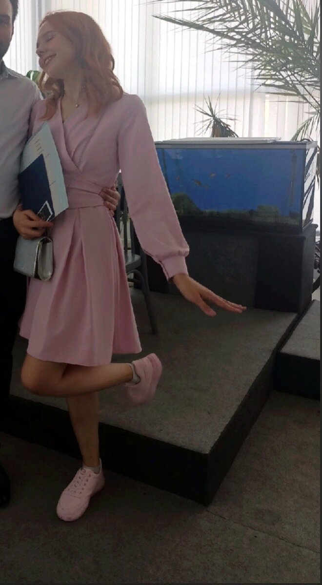 Выпускница!